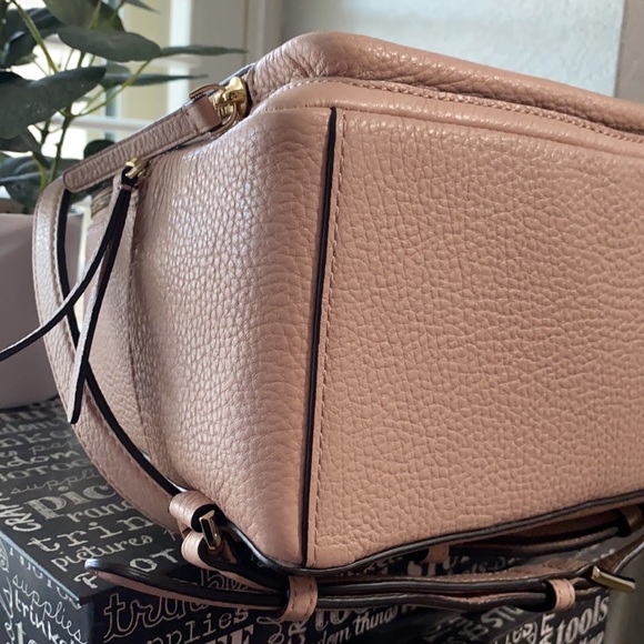 NWT Kate Spade Jackson medium backpack in color warmvellum (light neutral pink) - Picture 8 of 9